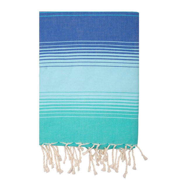 Fouta hamamdoek CASAD - 100x190 cm - vrolijke strepen - ZusenZomer