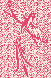 Hamamdoek dames KOLIBRI - 95 x 190 cm - zacht roze - ZusenZomer
