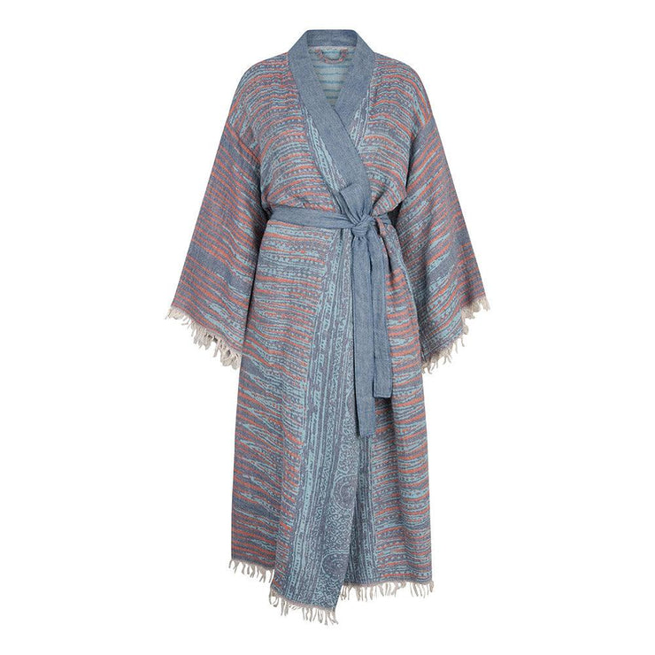 Dames hamam of kimono badjas IBAR-X - Lang model - één maat - ZusenZomer