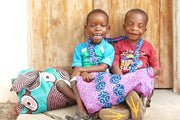 Strandtas met rits van Stichting More-Africa - Help ons Helpen